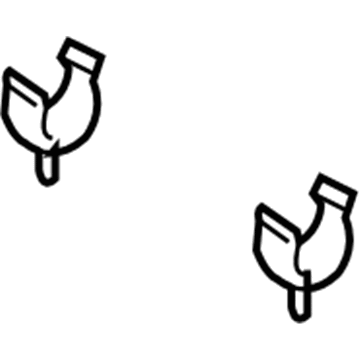 BMW 11-53-1-726-298 Diagnosis Plug Bracket