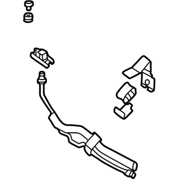 Nissan 49710-9E000 Hose & Tube Set-Power Steering