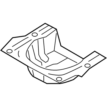 Hyundai 65513-3L100 Panel Assembly-Rear Floor, Rear