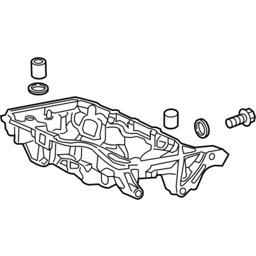 Honda 11200-5BA-A00 Pan Assembly, Oil