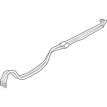 BMW 17-22-7-628-062 Transmission Oil Cooler Line