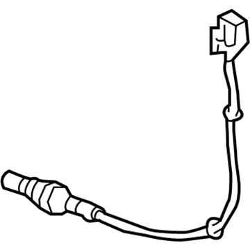 Acura 36542-RKB-004 Sensor, Rear Secondary Oxygen