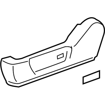 Toyota 71811-AC010-E0 Cushion Shield