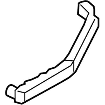 Honda 71593-SHJ-A00 Spacer, R. RR. Bumper Side