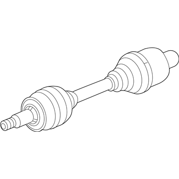 GM 84305521 Axle Assembly