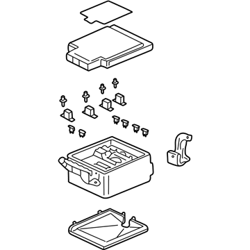 Acura 38250-ST7-A11 Box Assembly, Main Fuse