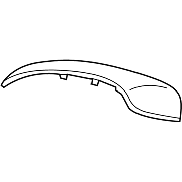 Kia 87626C6000 Scalp-Outside Rear View Mirror,RH (Paint To Match)