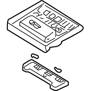 Infiniti 26430-AS500 Lamp Assembly-Map