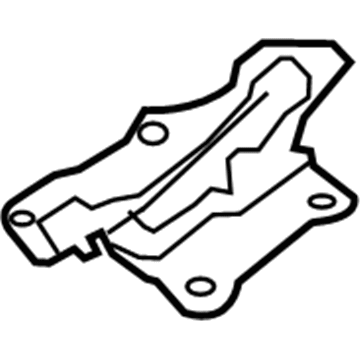 Nissan 65400-ZP00A Hinge Assembly-Hood, RH