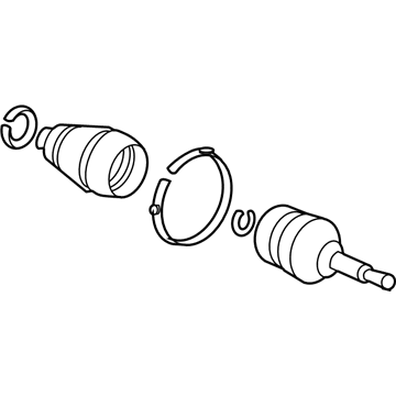 Honda 44014-SDB-A01 Joint Set, Outboard