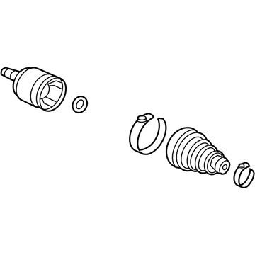 Honda 44017-S87-C51 Boot Set, Inboard