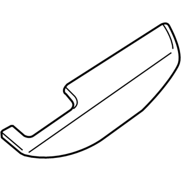 Nissan 82940-ZS30A Rear Door Armrest, Right