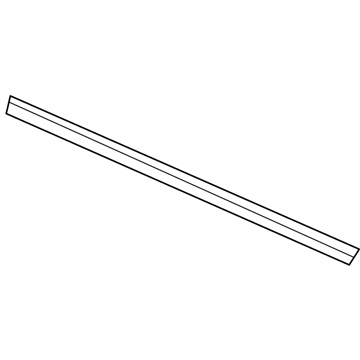 Mopar 4673846AA WEATHERSTRIP-Front Door Belt Inner