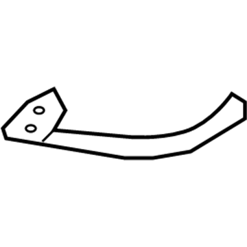 Honda 71165-SCV-A90 Beam, L. FR. Bumper (Upper)