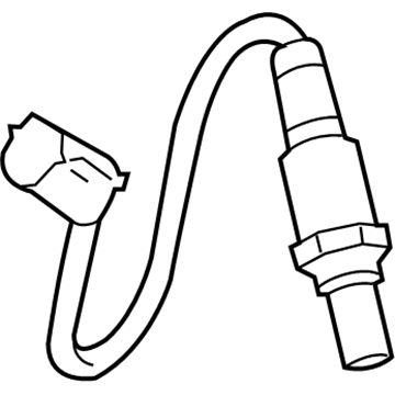 Nissan 226A0-EN21A Heated Oxygen Sensor, Rear