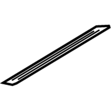 Infiniti 769B1-ZQ10A Plate-Kicking, Front Outer LH