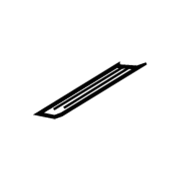 Infiniti 769B3-ZQ10A Plate-Kicking, Rear Outer LH