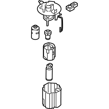 Hyundai 31110-F2600 Complete-Fuel Pump