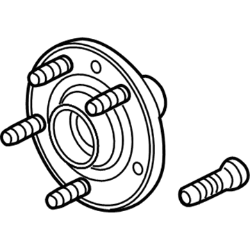 GM 13593158 Hub & Bearing