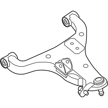 Nissan 54500-1LA0D Link Complete-Front Suspension, Lower Rh