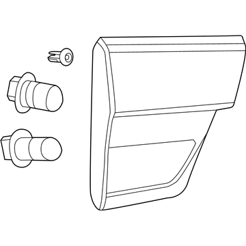 Mopar 57010274AF Lamp-Backup