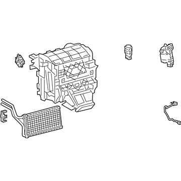 Toyota 87050-06850 AC & Heater Assembly
