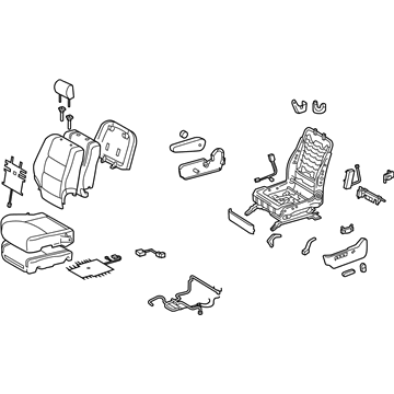 Lexus 71200-0E021-C0 Seat Assy, Front LH