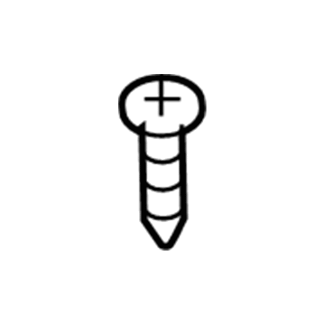 GM 94520502 Cowl Grille Bolt