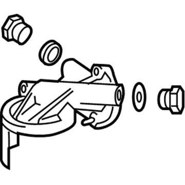 Toyota 15609-75070 Filter Housing