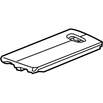 Honda 83489-SCV-A01ZA Lid Assy. *NH167L* (GRAPHITE BLACK)