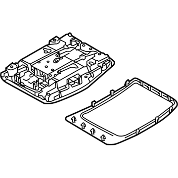 Lexus 81260-24750-C0 Lamp Assy, Map