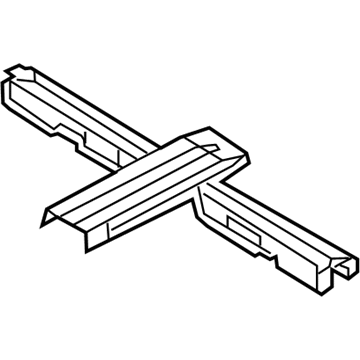 Hyundai 65147-2V001 Reinforcement Assembly-Tunnel