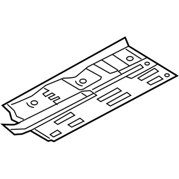 Hyundai 65120-2V011 Panel Assembly-Center Floor Side, R