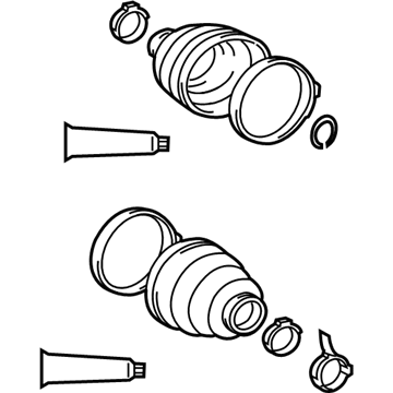 Lexus 04428-47066 Boot Kit, FR Drive S