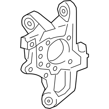 Lexus 42304-50100 Carrier Sub-Assy, Rear Axle, RH