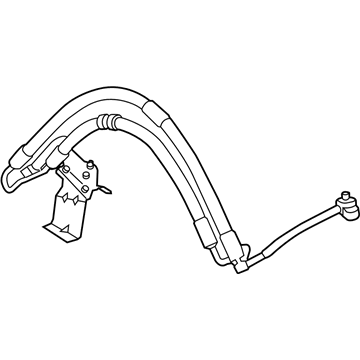 BMW 32-41-6-797-306 Return Pipe