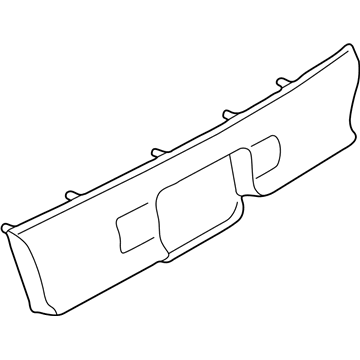 GM 19150646 Applique Kit, Rear Compartment Lid (W/ Back Up & Tail Lamp)