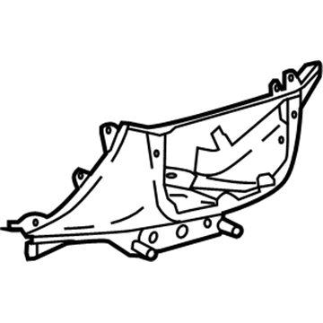 Mopar 6BY12DX9AB Bezel-Instrument Panel