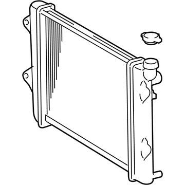 Toyota 16400-50300 Radiator Assembly