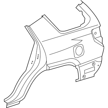 Toyota 61612-35211 Quarter Panel