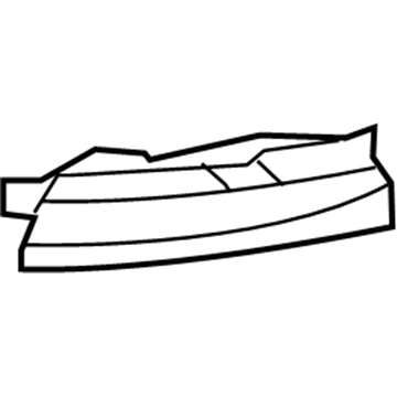Mopar 68031522AA Bracket-FASCIA Support