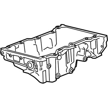GM 12658512 Upper Oil Pan