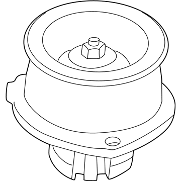 GM 15809345 Motor Asm-Blower (W/ Impeller)