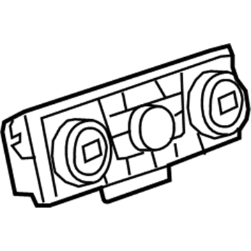 GM 23251328 Dash Control Unit