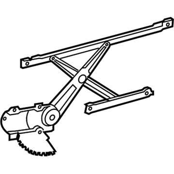 Toyota 69801-0C030 Window Regulator