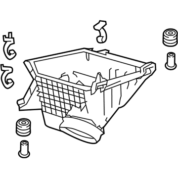 Honda 17201-5A2-A00 Set, Air/C Case