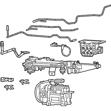 Mopar 68496113AB COMPRESSO-Air Suspension