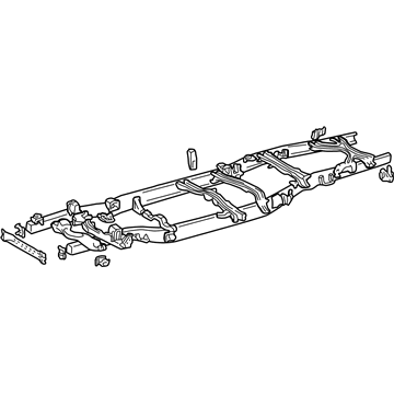 Toyota 51001-0C101 Frame Sub-Assembly