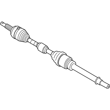 Nissan 39101-BV81E Shaft Front Drive