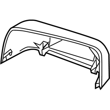 Ford 8C3Z-17D742-AA Mirror Cover